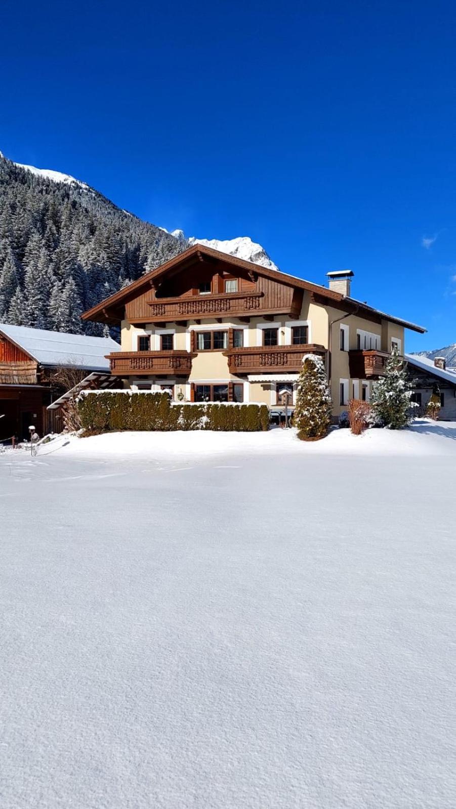 Haus Bergfreund Daire Sankt Leonhard im Pitztal Dış mekan fotoğraf