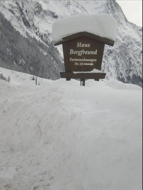 Haus Bergfreund Daire Sankt Leonhard im Pitztal Dış mekan fotoğraf